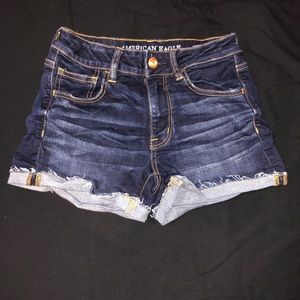 American eagle jean shorts